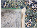 Persian Nain Green Carpet - Size: 230x160cm