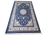 Persian NAvy Nain Carpet - 275x160 cm