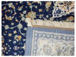 Persian NAvy Nain Carpet - 275x160 cm