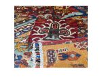 Stunning Patchwork design Ariana Handmade Carpet- 122 x 81 cm - Image 5