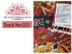 Stunning Patchwork design Ariana Handmade Carpet- 122 x 81 cm - Image 6