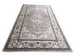 Stunning Beige grey Vintage design carpet 400 x 300 cm