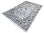 Stunning Grey Persian Kashan Carpet – 310x200cm - Image 4