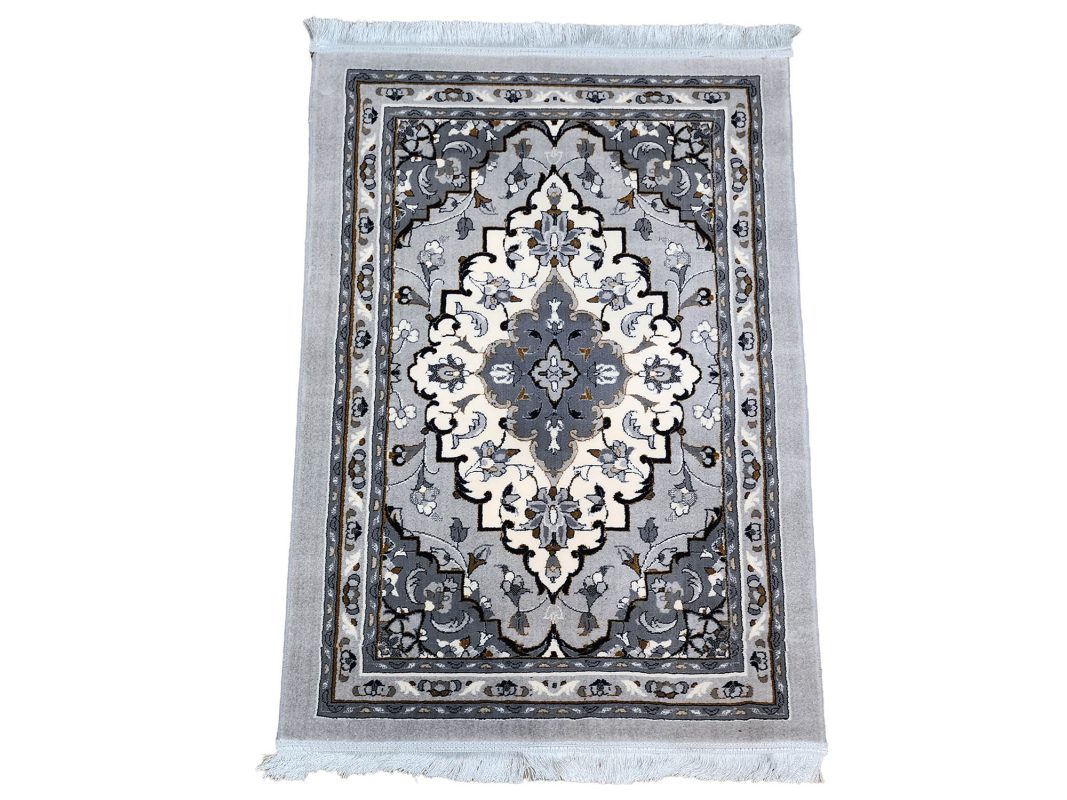 Persian Grey Bedside Carpet - size: 120x80 CM