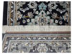 Persian Navy Bedside Carpet - size: 120x80 CM