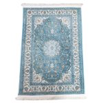 Persian Blue Bedside Carpet - size: 120x80 CM