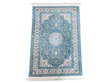 Persian Blue Bedside Carpet - size: 120x80 CM