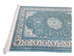 Stuninng Nain Persian Blue Carpet 120x80cm – Machine Made Rug - Image 5