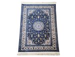 Persian Navy Bedside Carpet - size: 120x90 CM