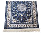 Soft Nain Persian Navy Carpet 120x90cm – Machine Made Rug - Image 4