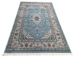Fine Blue Persian Kashan Carpet – 300 x 200 cm