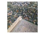 Gorgeous Green Persian Kashan Carpet – 300 x 200 cm - Image 5