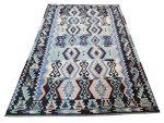 Rare Afghan Choubi Kilim – Handmade Rug - 286 x 204 cm - Image 3