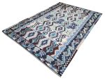 Rare Afghan Choubi Kilim – Handmade Rug - 286 x 204 cm - Image 4