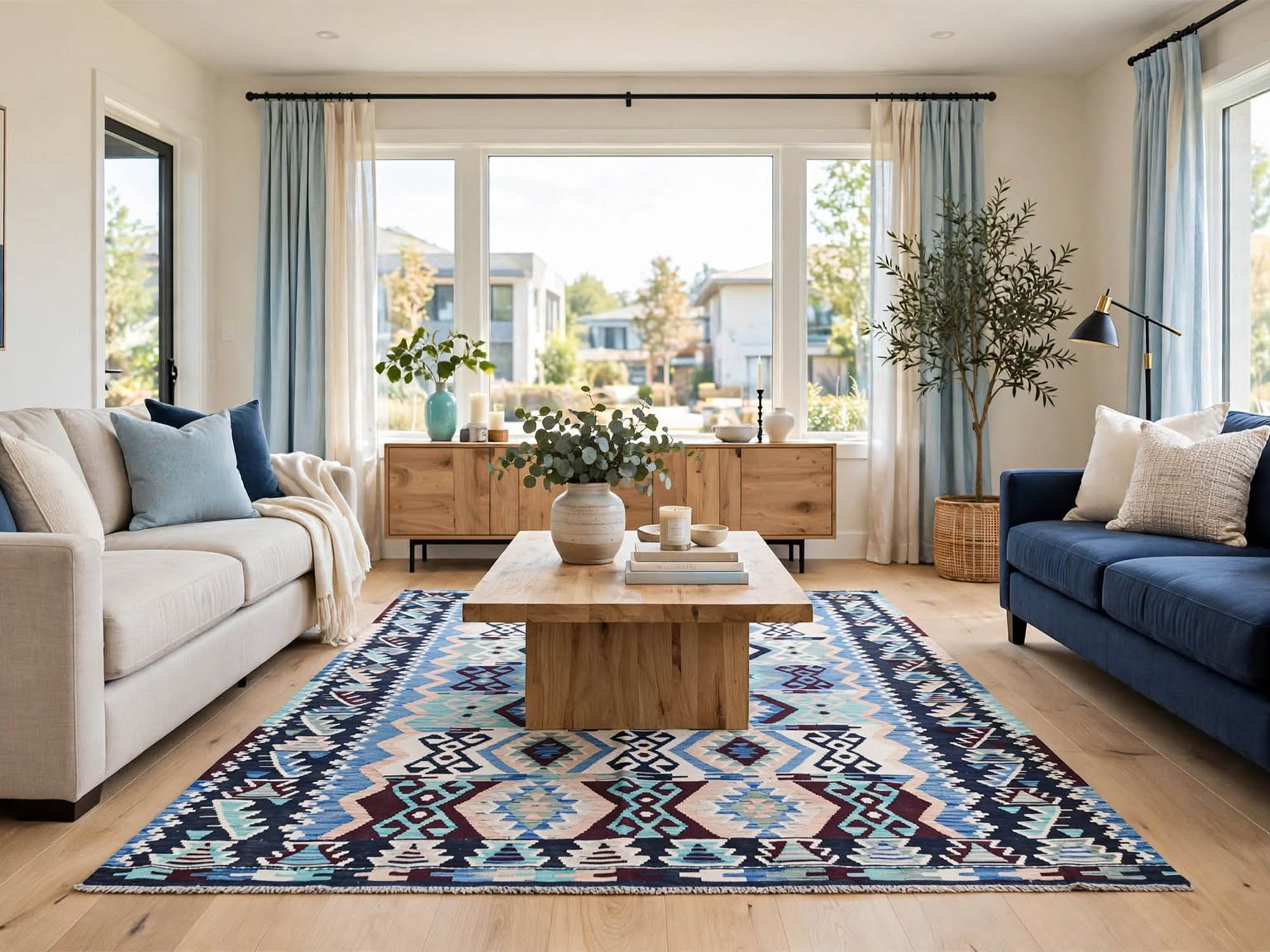 Afghan Handmade Kilim - 286x204cm (2x3m)