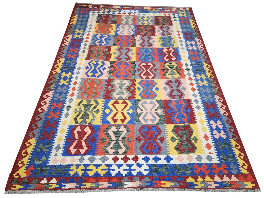Afghan Choubi Kilim - 299x203cm