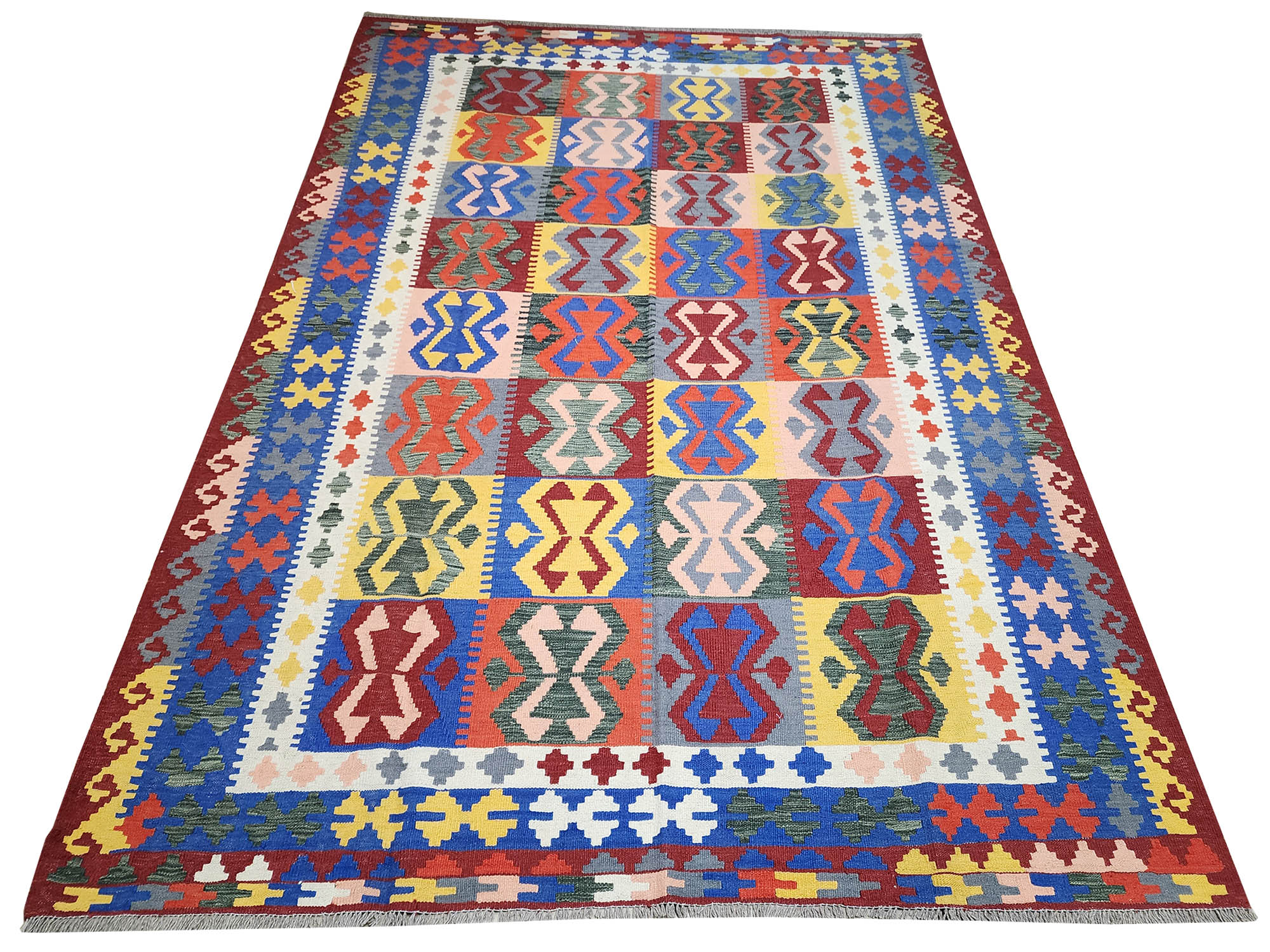 Afghan Choubi Kilim - 299x203cm