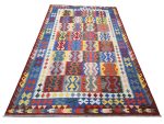 Gorgeous Afghan Choubi Kilim – Handmade Rug - 299 x 203 cm - Image 3