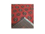 Gorgeous Red Afghan Bukhara Design Carpet 246x167 CM - Image 5