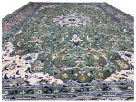 Incredible Green Persian Nain Carpet – 400 x 300 cm - Image 4