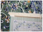 Persian Green Carpet - 400x300cm