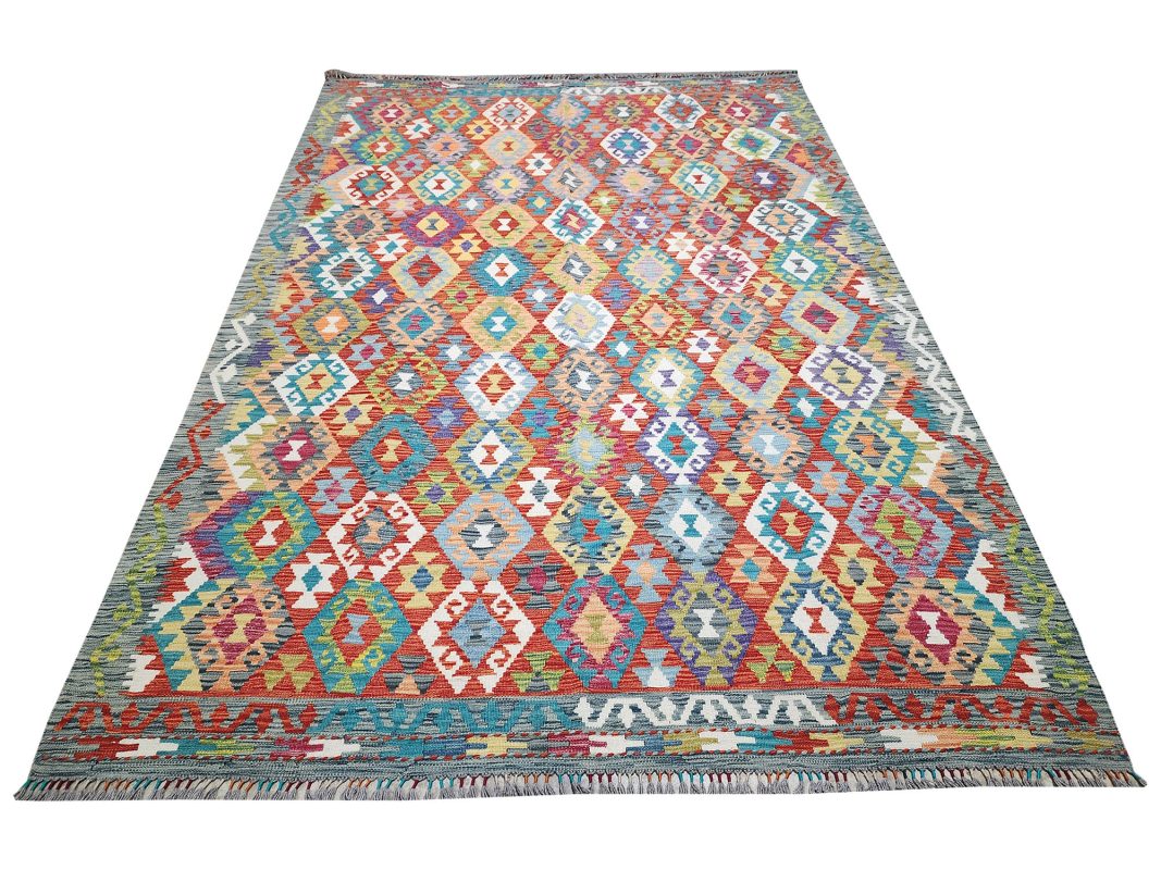 Afghan Choubi kilim, SIze: 292x206cm