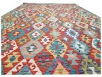 Gorgeous Afghan Choubi Kilim – Wool Rug - 292 x 206 cm - Image 5