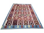 Fine Quality Afghan Handmade Kilim – Choubi Kilim - 290 x 208 cm - Image 3