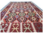 Fine Quality Afghan Handmade Kilim – Choubi Kilim - 290 x 208 cm - Image 4