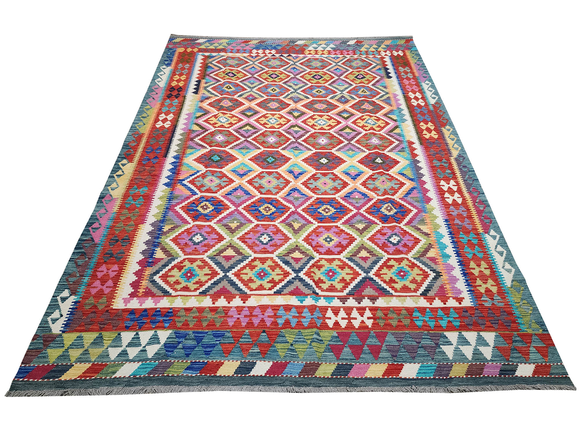 Afghan Handmade Kilim - size: 297x220