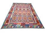 Gorgeous Afghan Handmade Kilim – Choubi Kilim - 297 x 220 cm - Image 3