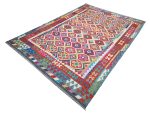 Gorgeous Afghan Handmade Kilim – Choubi Kilim - 297 x 220 cm - Image 4