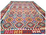 Gorgeous Afghan Handmade Kilim – Choubi Kilim - 297 x 220 cm - Image 5