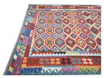 Gorgeous Afghan Handmade Kilim – Choubi Kilim - 297 x 220 cm - Image 6