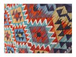 Fine Quality Afghan Handmade Kilim – Choubi Kilim - 129 x 99 cm - Image 4