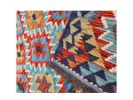 Fine Quality Afghan Handmade Kilim – Choubi Kilim - 129 x 99 cm - Image 5
