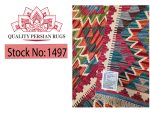 Beautiful Afghan Handmade Kilim – Choubi Kilim - 148 x 100 cm - Image 6
