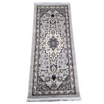 Persian Grey Runner Carpet, Size: 200x80cm