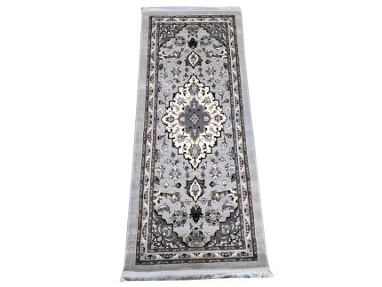 Persian Grey Runner Carpet, Size: 200x80cm