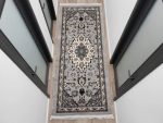 Persian Grey Runner Carpet, Size: 200x80cm