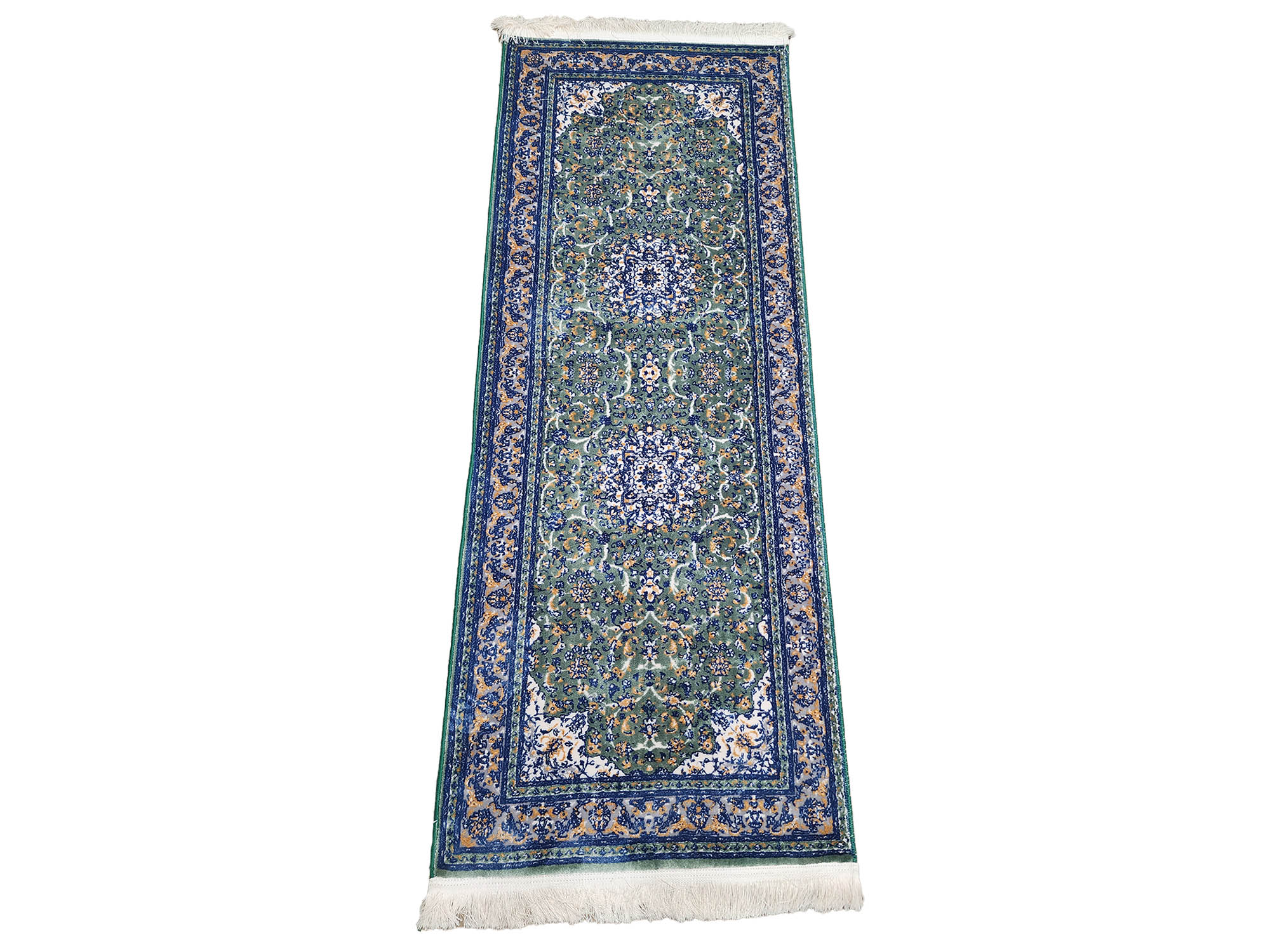 Nain_Green_200x80 1 2 Meter Persian Green Runner Carpet