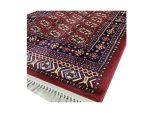 Incredible Maroon Persian design Kashan Carpet runner –  600 x 80 cm - Image 5