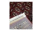 Incredible Maroon Persian design Kashan Carpet runner –  600 x 80 cm - Image 6