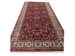 Gorgeous red Persian design Kashan Carpet –  800 x 80 cm - Image 5