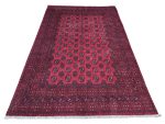 3x2meter Red Afghan Handmade Carpet