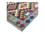 Fine Afghan Handmade Kilim – Maimana Kilim - 151 x 101 cm - Image 4