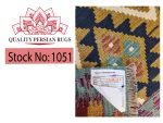 Fine Afghan Handmade Kilim – Maimana Kilim - 151 x 101 cm - Image 6