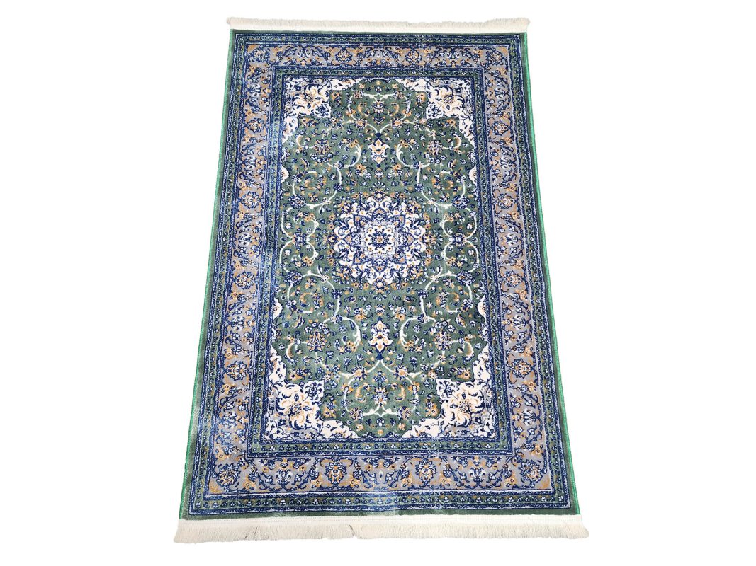 Persian Green Nain Carpet - size: 180x120cm