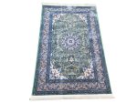 Stunning Nain Persian Green Carpet 180x120cm - Image 3
