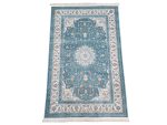 Persian Sky Blue COlor Rug - size: 180x120 cm